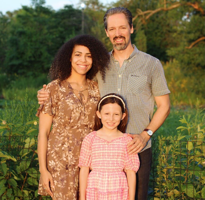Tidal Touch founder and family photo
