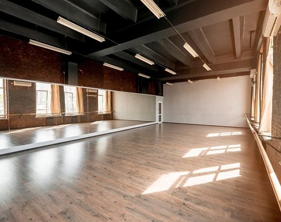 empty clean space